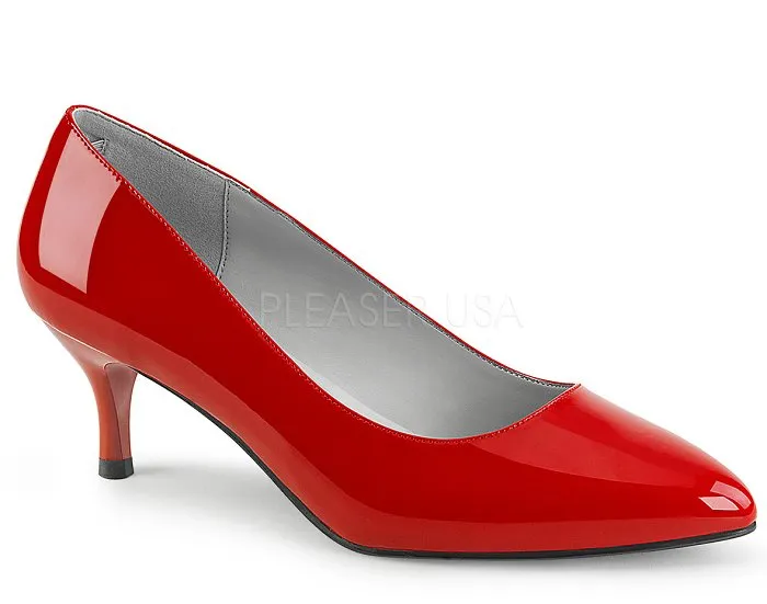 2 1/2" Kitten Heel Pump (KITTEN-01)