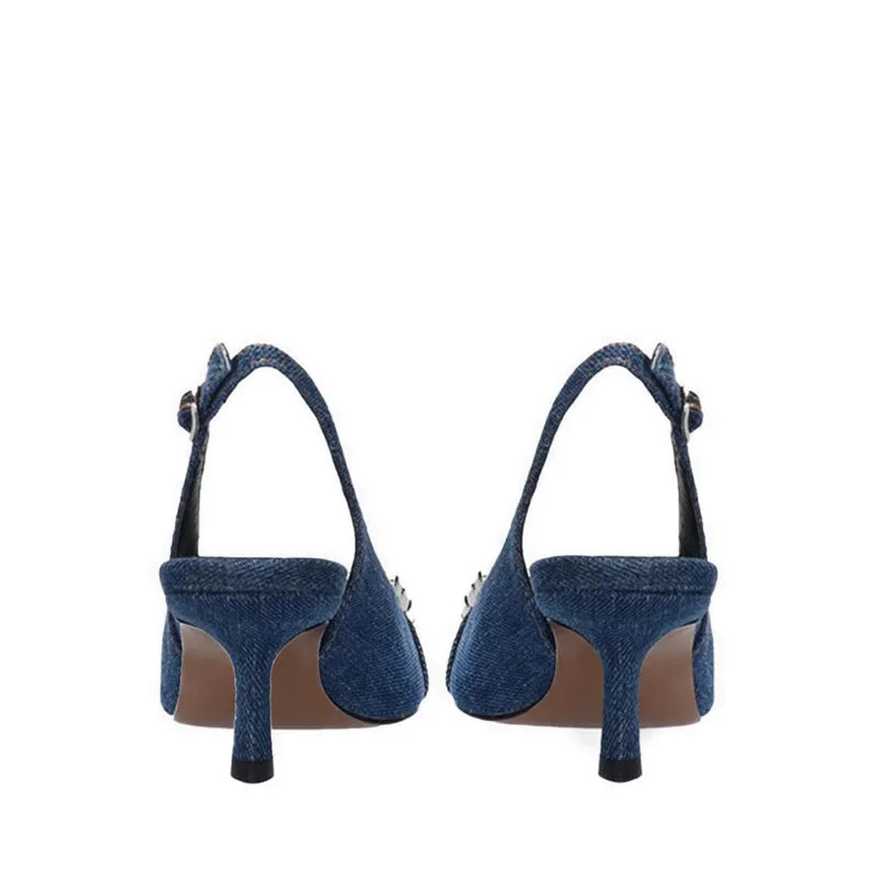 535Z67VK Pump Heels - Denim