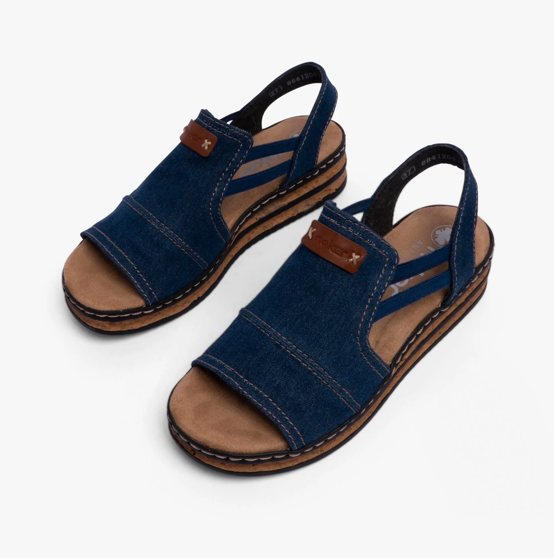 62982-12 Womens Sandals Blue