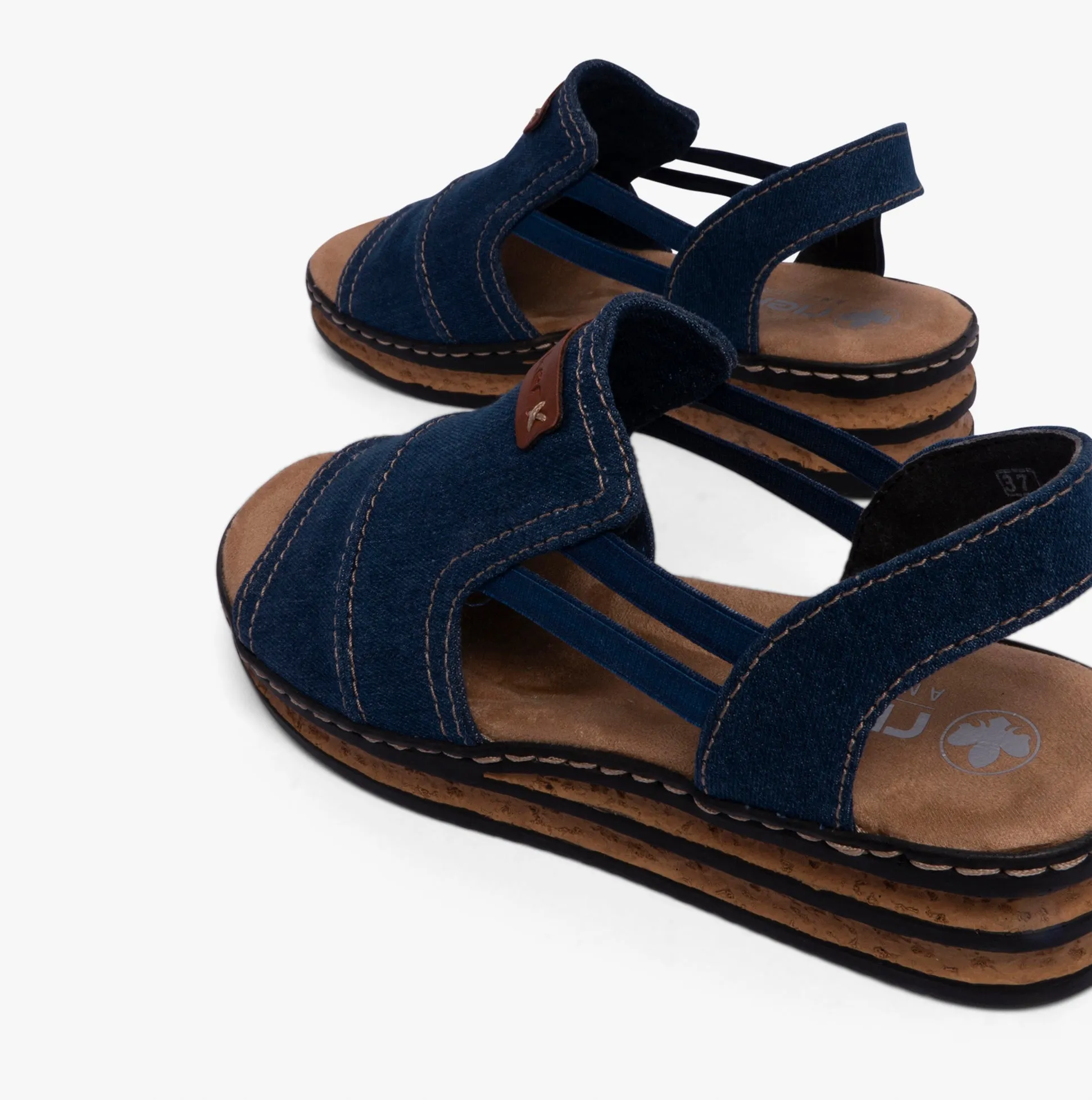 62982-12 Womens Sandals Blue