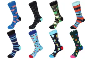 8 Pair Combo Pack Socks