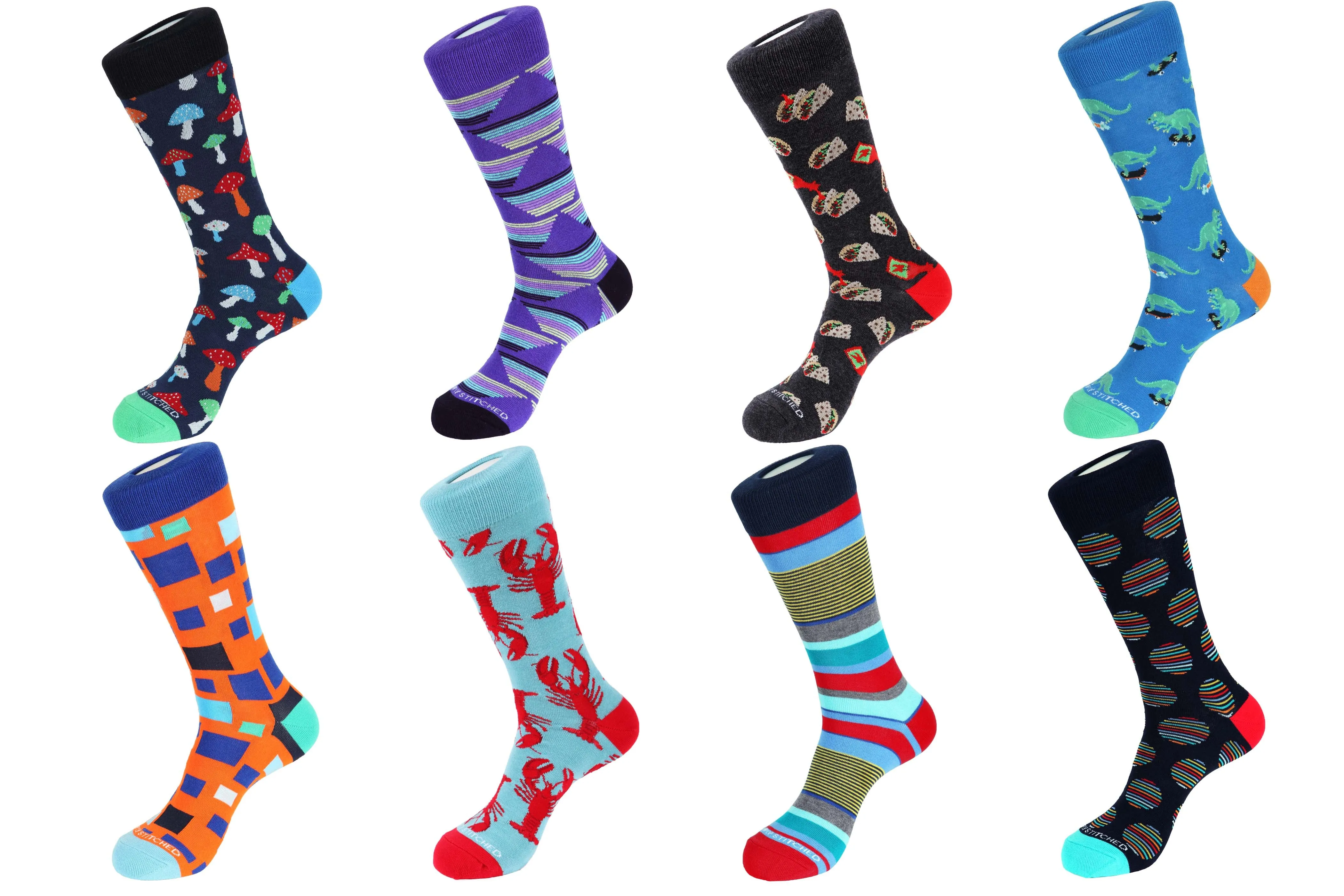 8 Pair Value Pack Socks - 70002