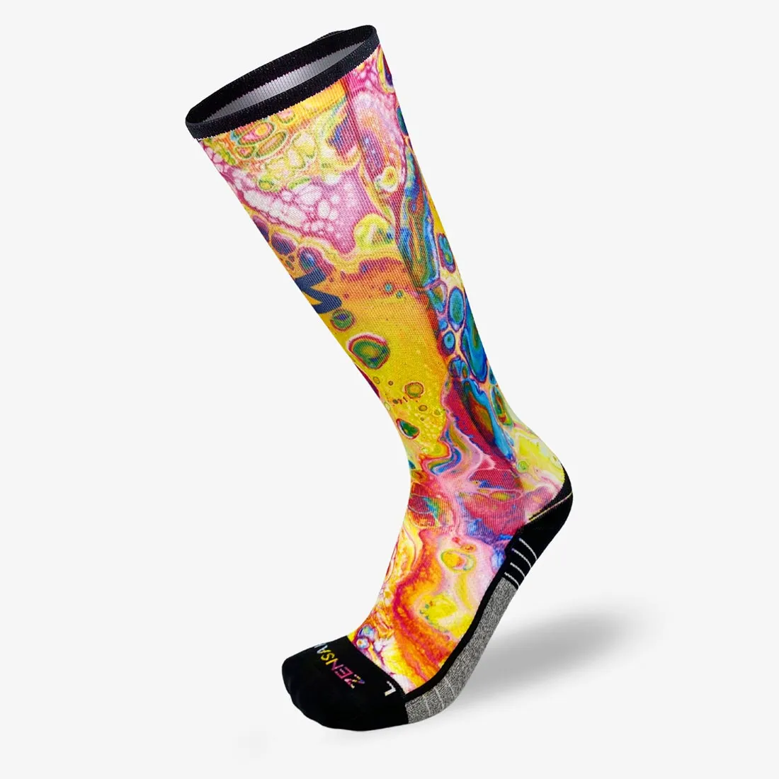 Abstract Art Compression Socks (Knee-High)