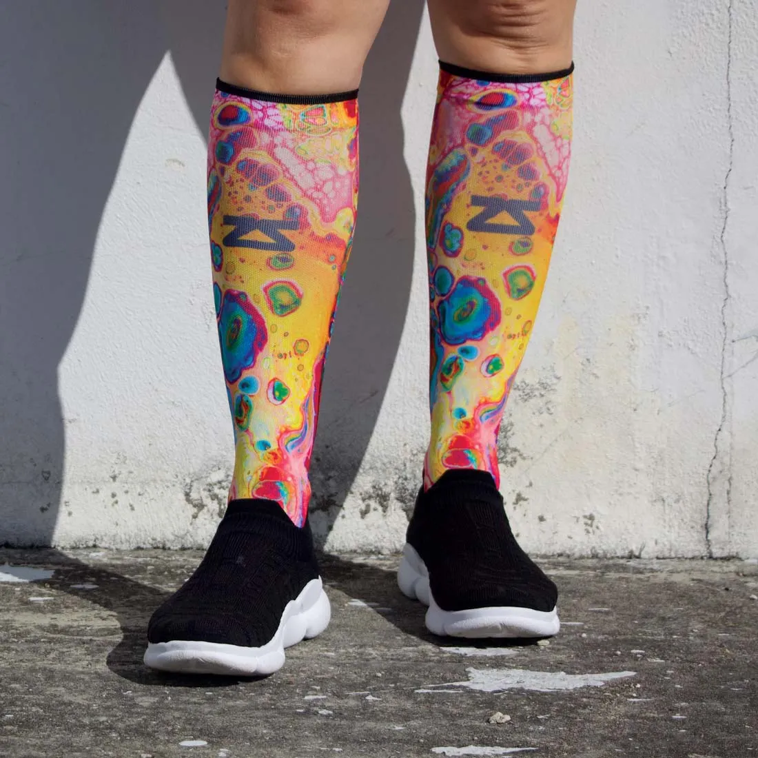 Abstract Art Compression Socks (Knee-High)