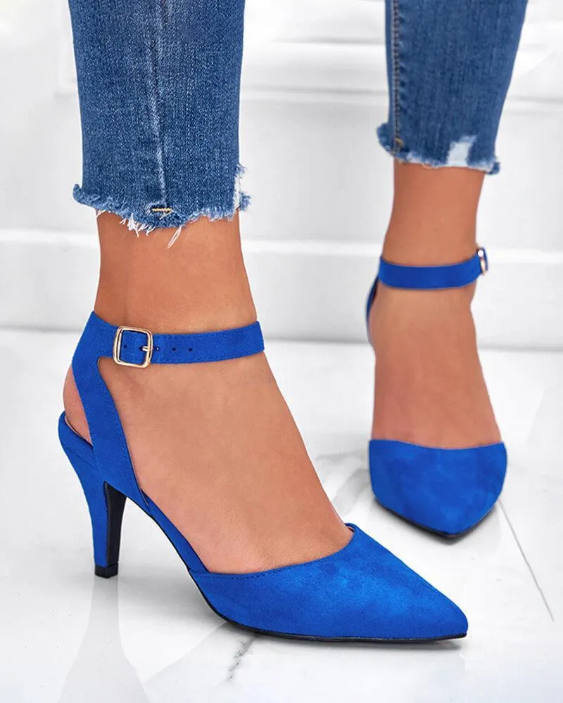 Adjustable Buckle Pumps