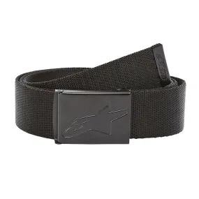 Ageless Web Belt Black/Chrome