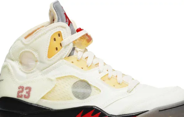 Air Jordan 5 Retro Off-White Sail Off-White x Air Jordan 5 SP 'Sail'