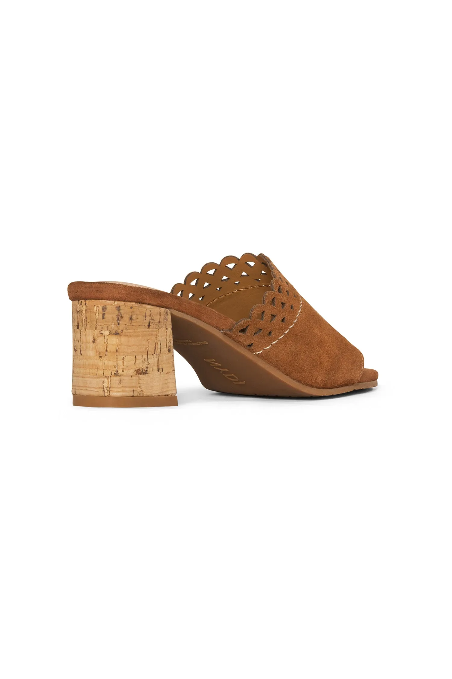 Alanah Mule Sandals - Cognac