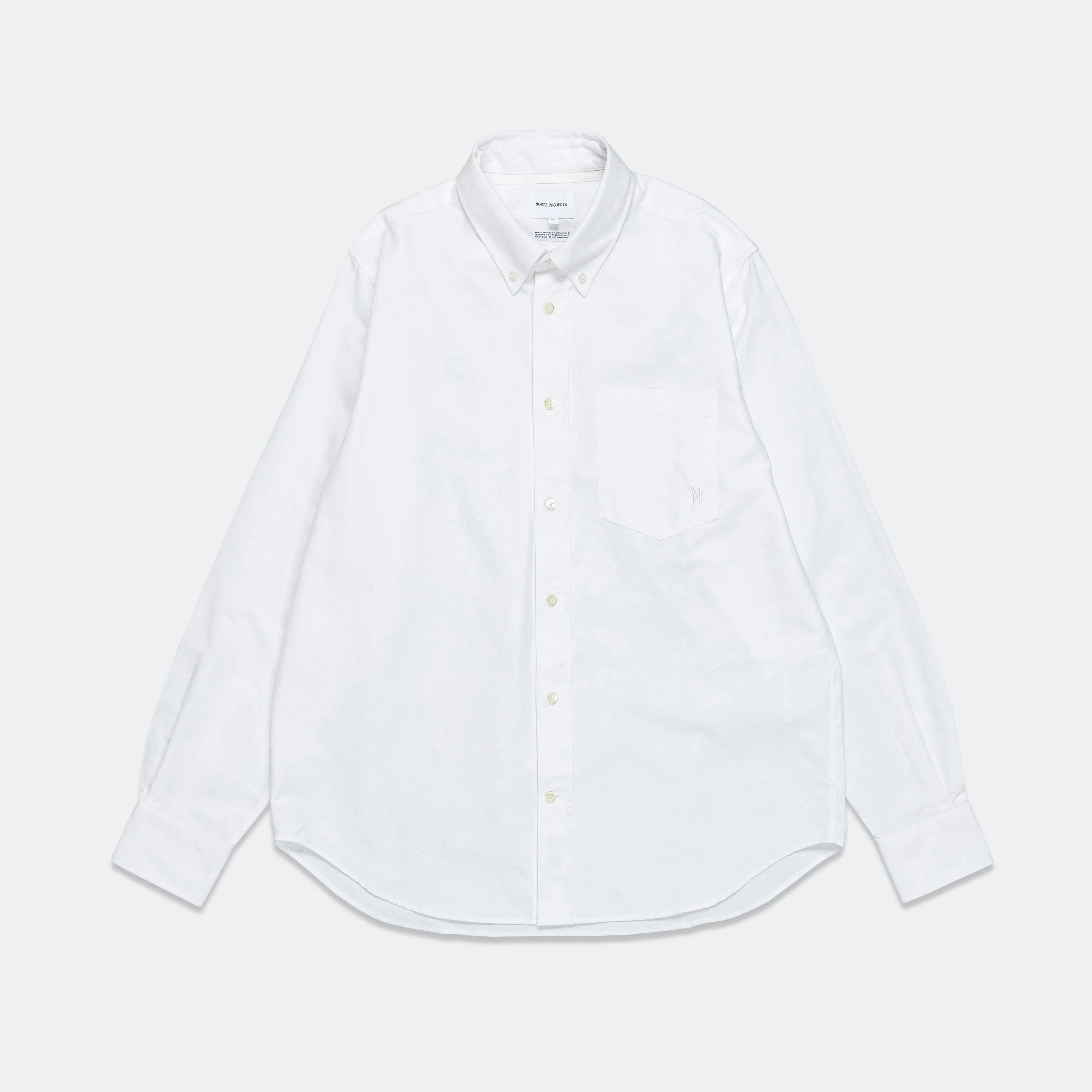 Algot Oxford Monogram - White