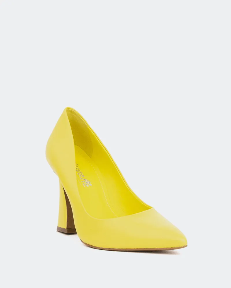 Amanda Yellow Leather