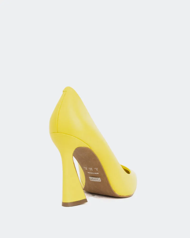 Amanda Yellow Leather