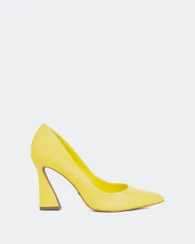 Amanda Yellow Leather