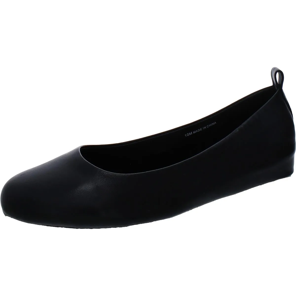 André Assous Womens Nalah Leather Slip-On Ballet Flats