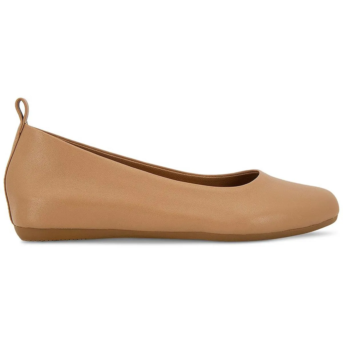 André Assous Womens Nalah Leather Slip-On Ballet Flats