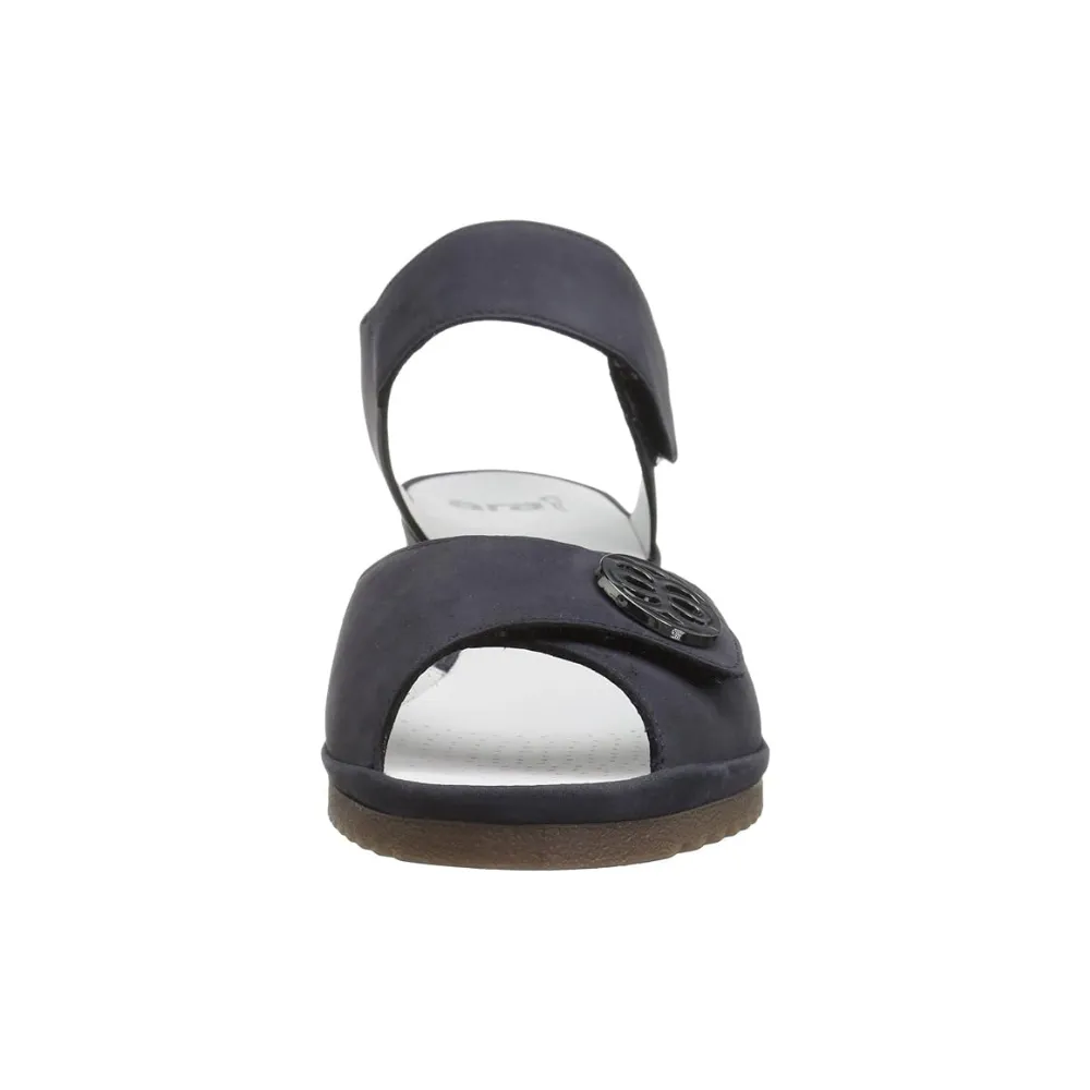 Ara Clara Ocean Nubuck Wedge Sandal (Women's)