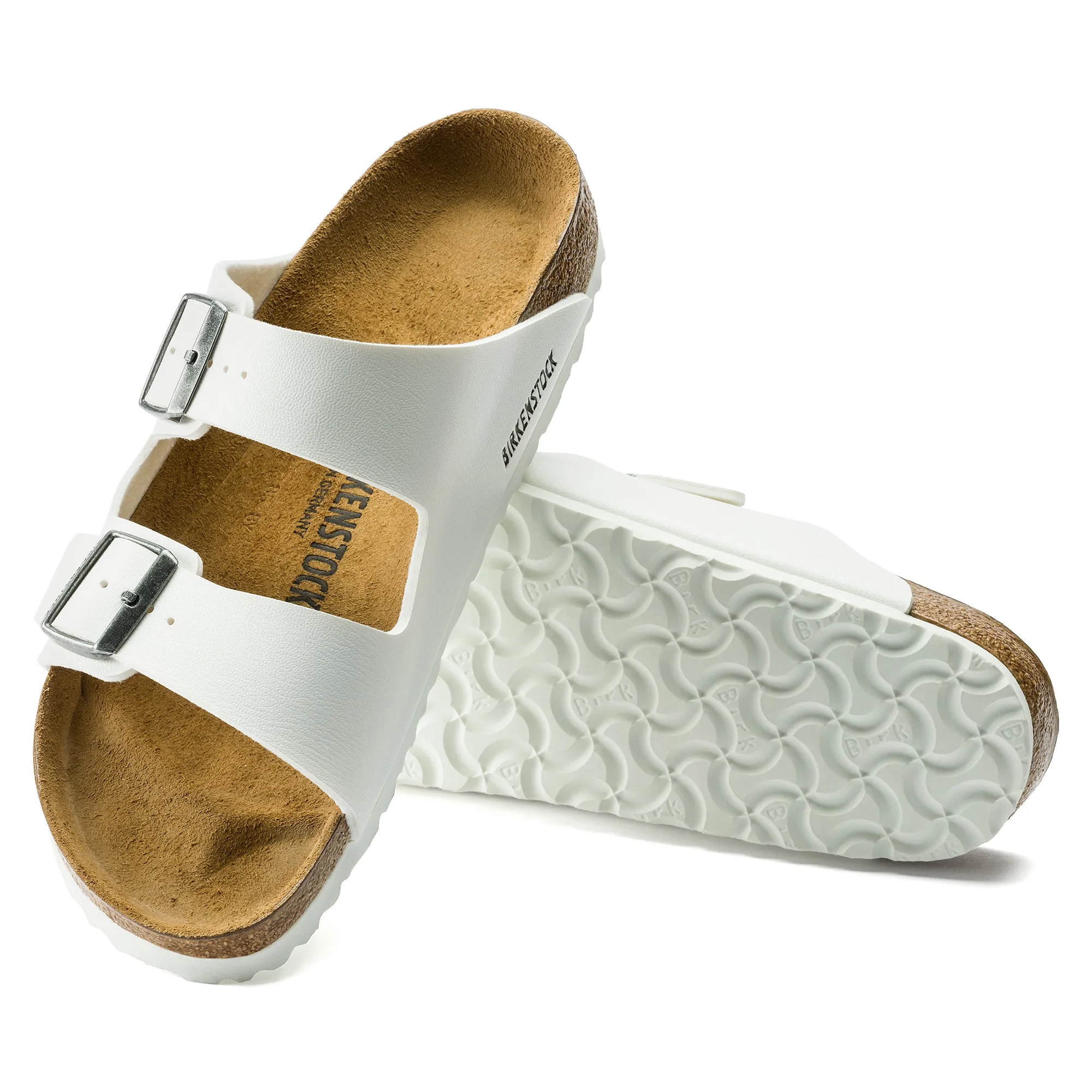 Arizona Narrow Width Regular Footbed White