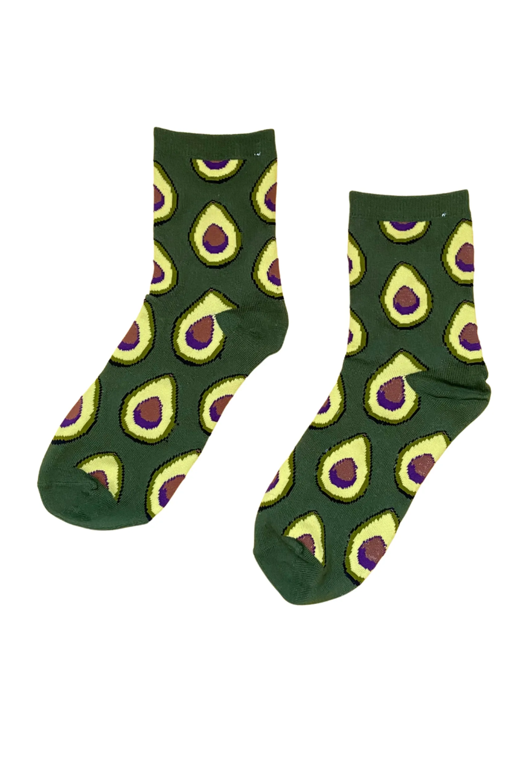 Avacados Unisex Mid Calf Socks