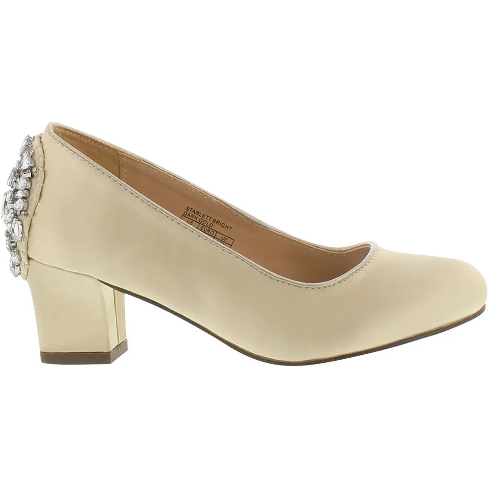 Badgley Mischka Starlett Satin Pumps