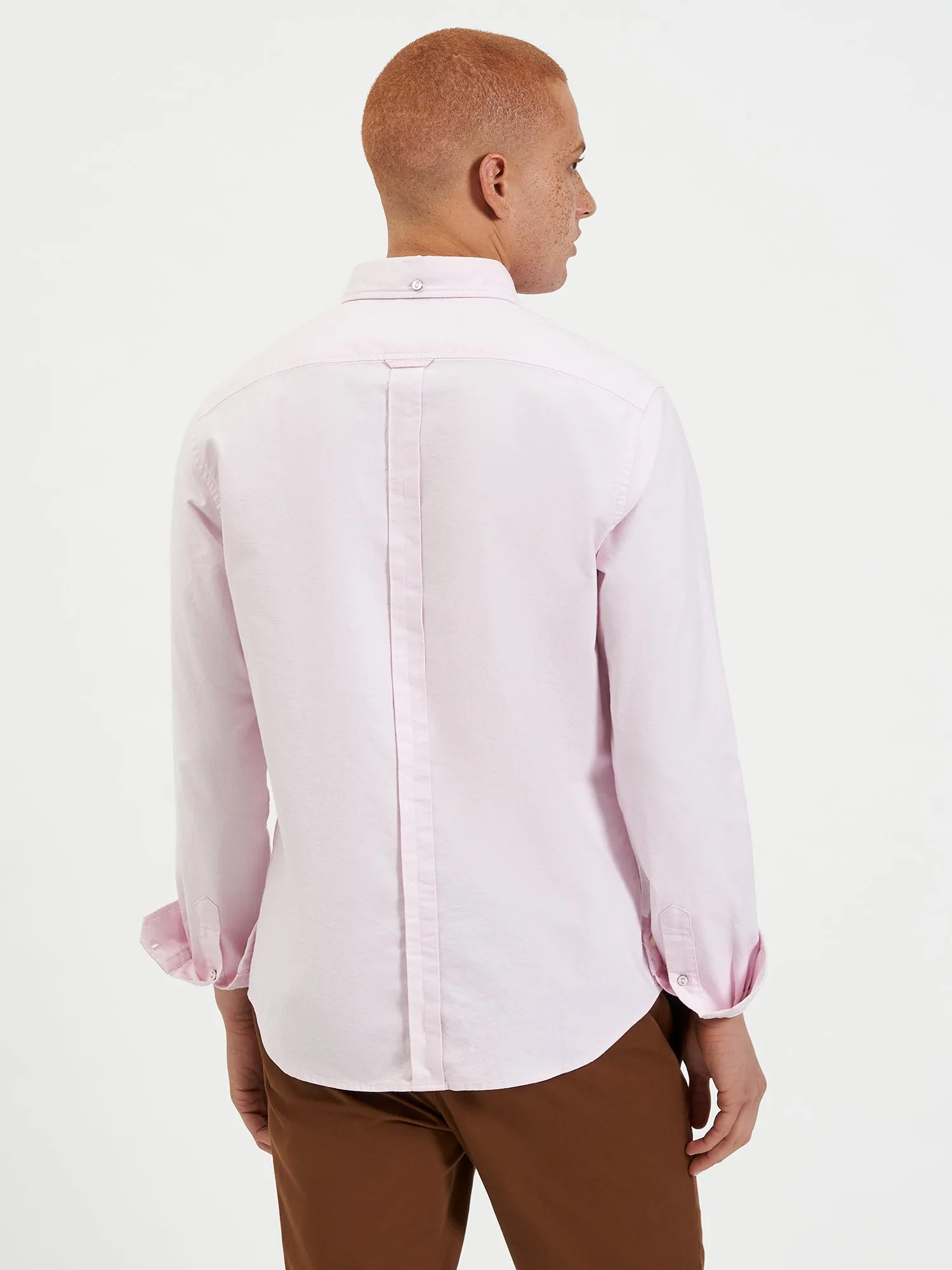 Brighton Oxford Organic Shirt - Dusty Pink