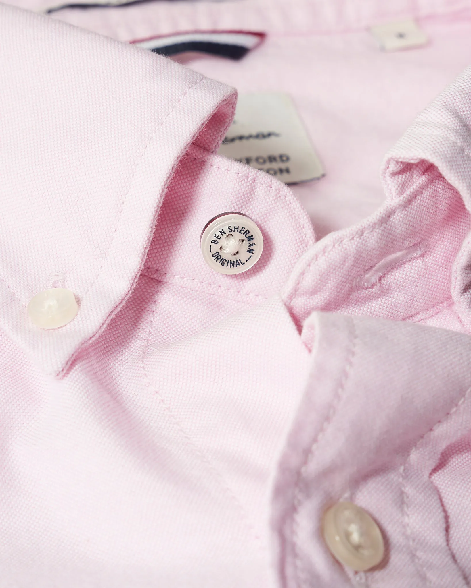 Brighton Oxford Organic Shirt - Dusty Pink