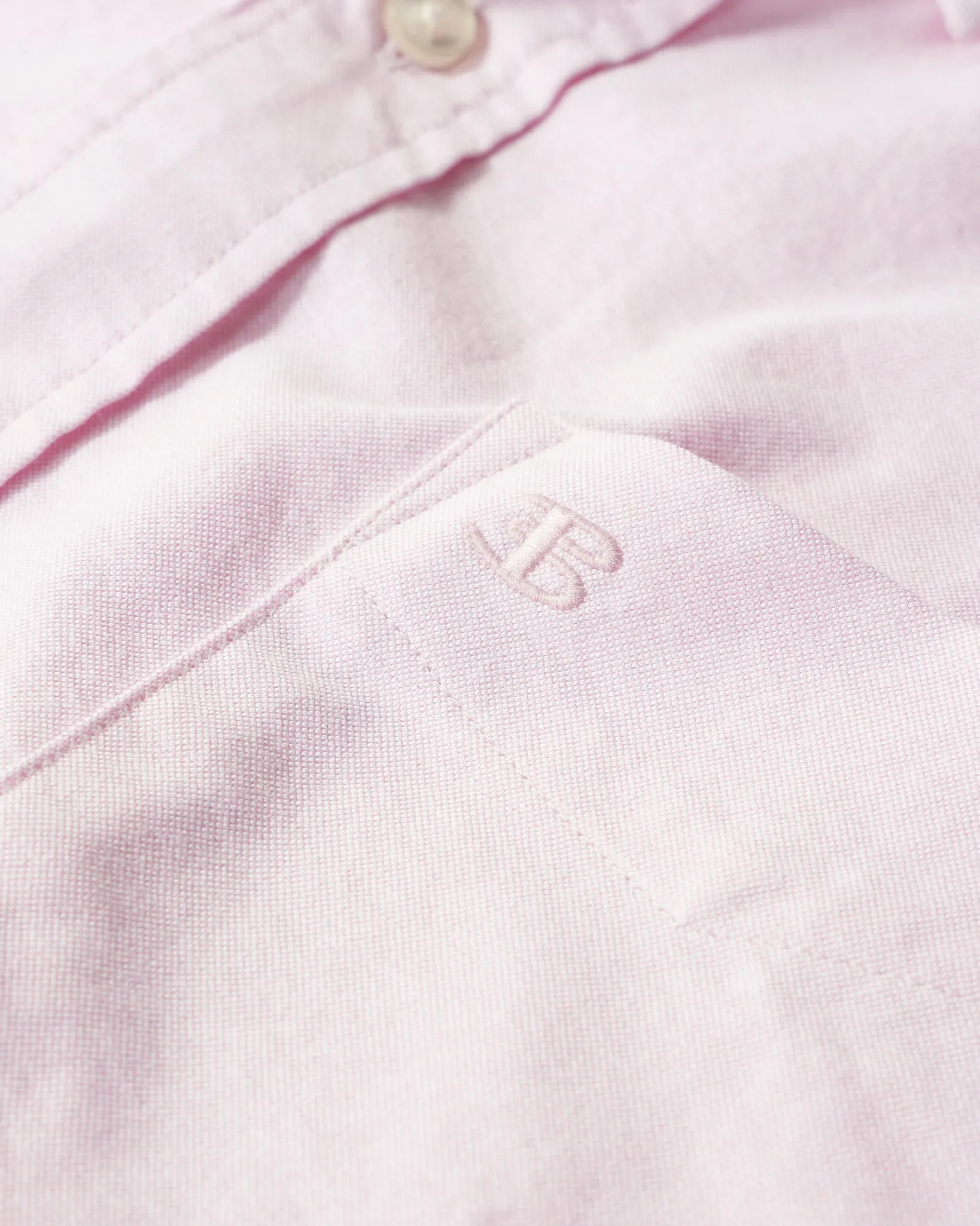 Brighton Oxford Organic Shirt - Dusty Pink