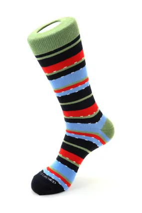 Broken Stripe Sock