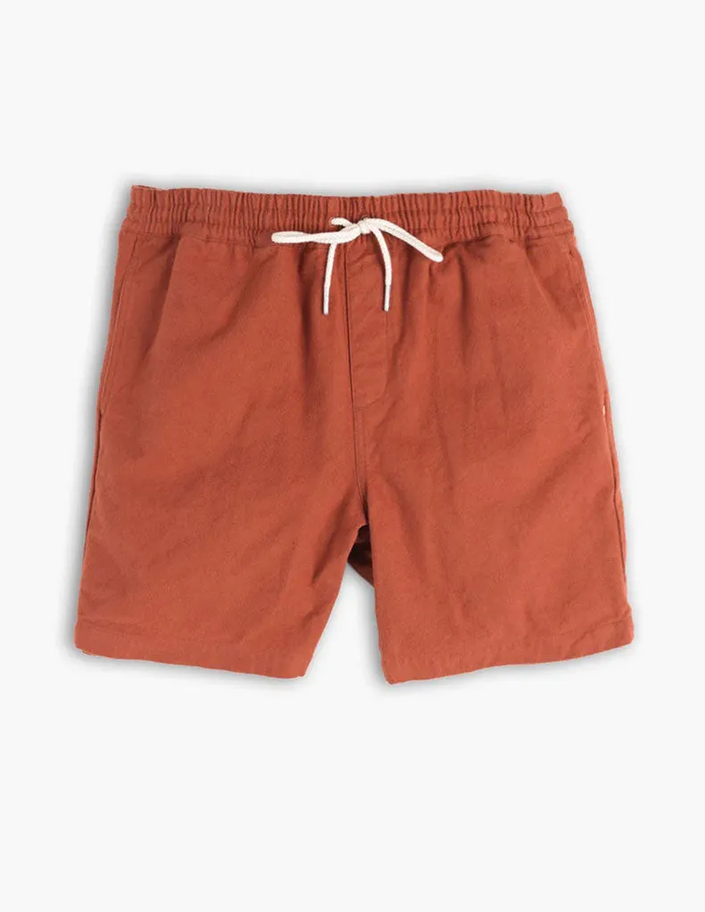 BURNT ORANGE UTILITY SHORTS