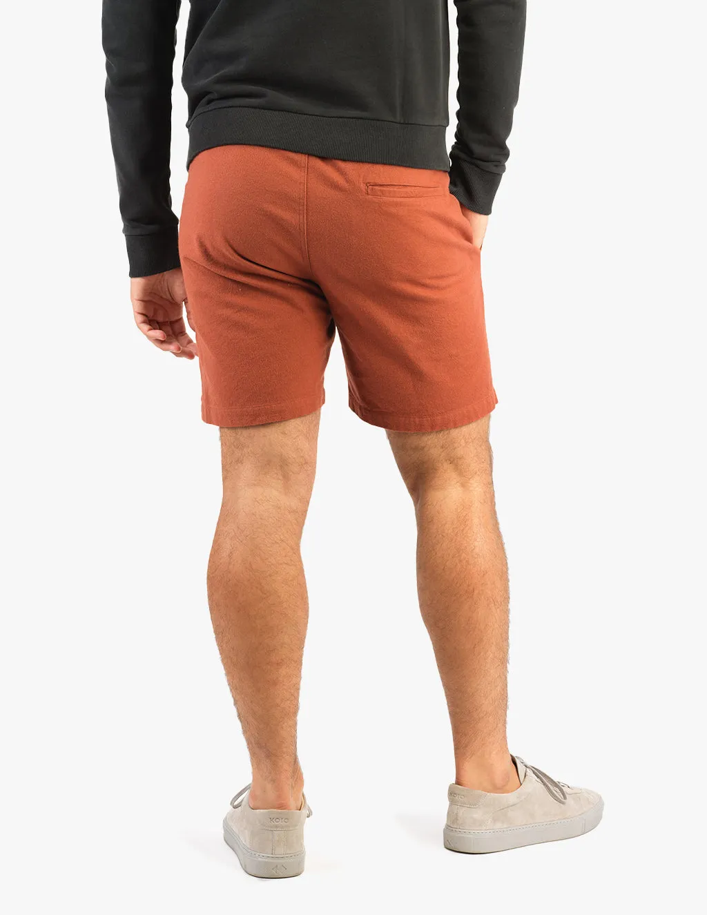 BURNT ORANGE UTILITY SHORTS