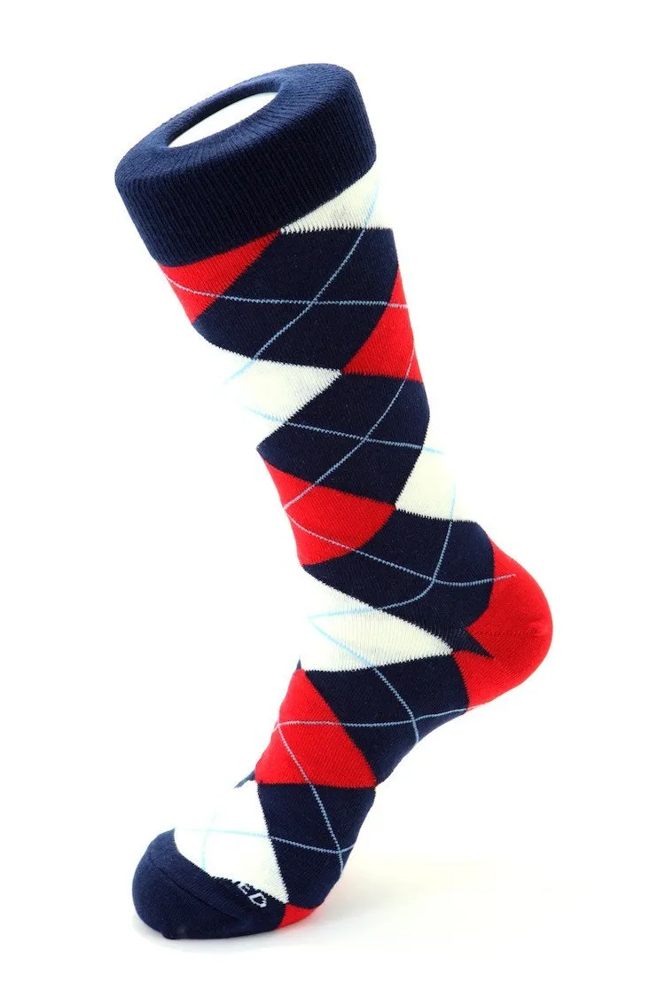 Cabo Sunset Argyle Sock