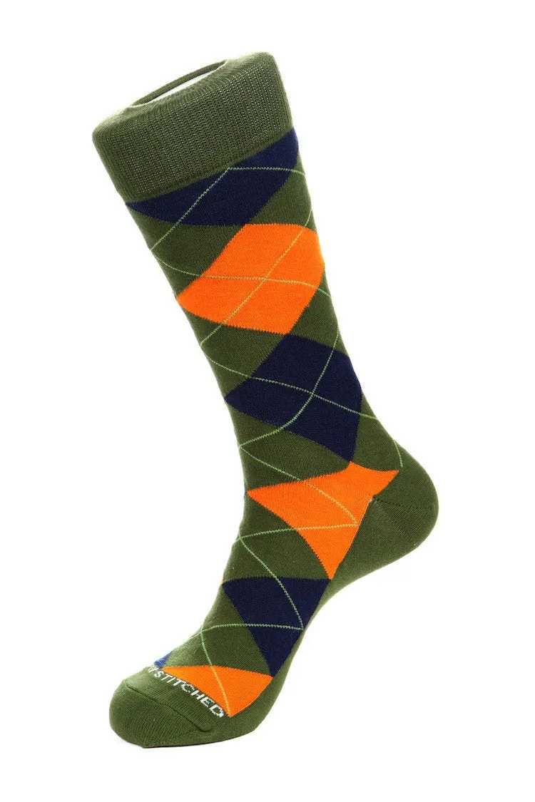 Cabo Sunset Argyle Sock