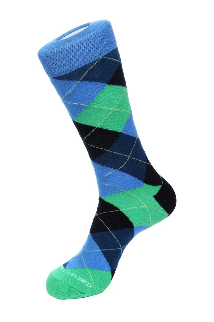 Cabo Sunset Argyle Sock