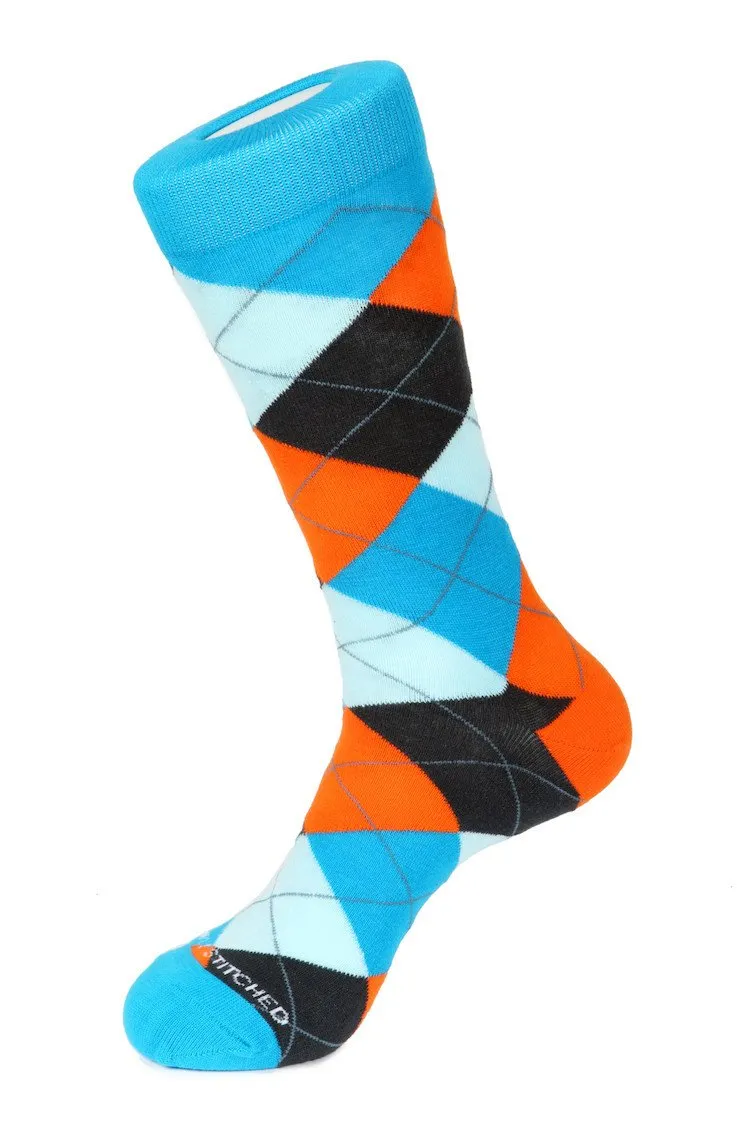 Cabo Sunset Argyle Sock