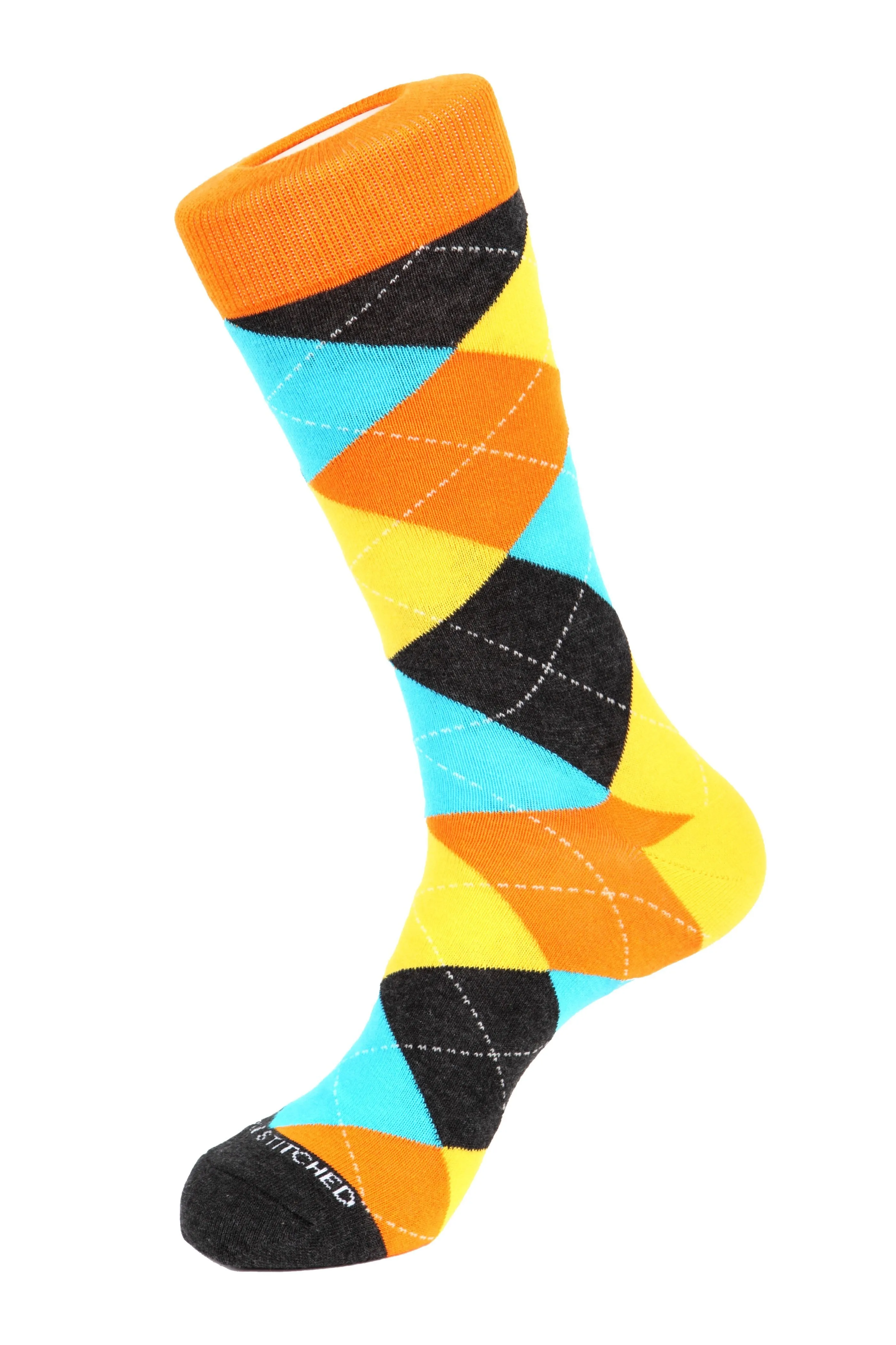 Cabo Sunset Argyle Sock