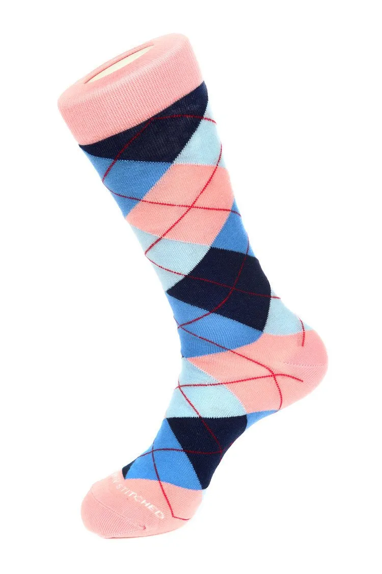 Cabo Sunset Argyle Sock