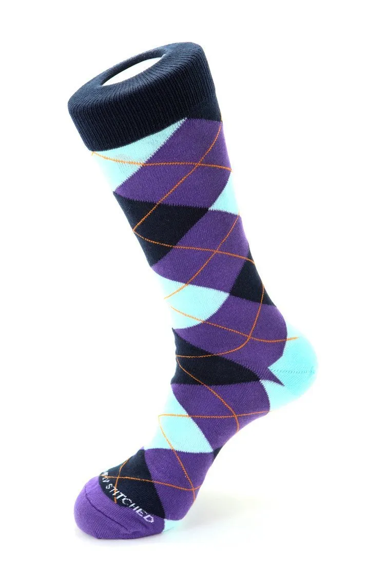 Cabo Sunset Argyle Sock