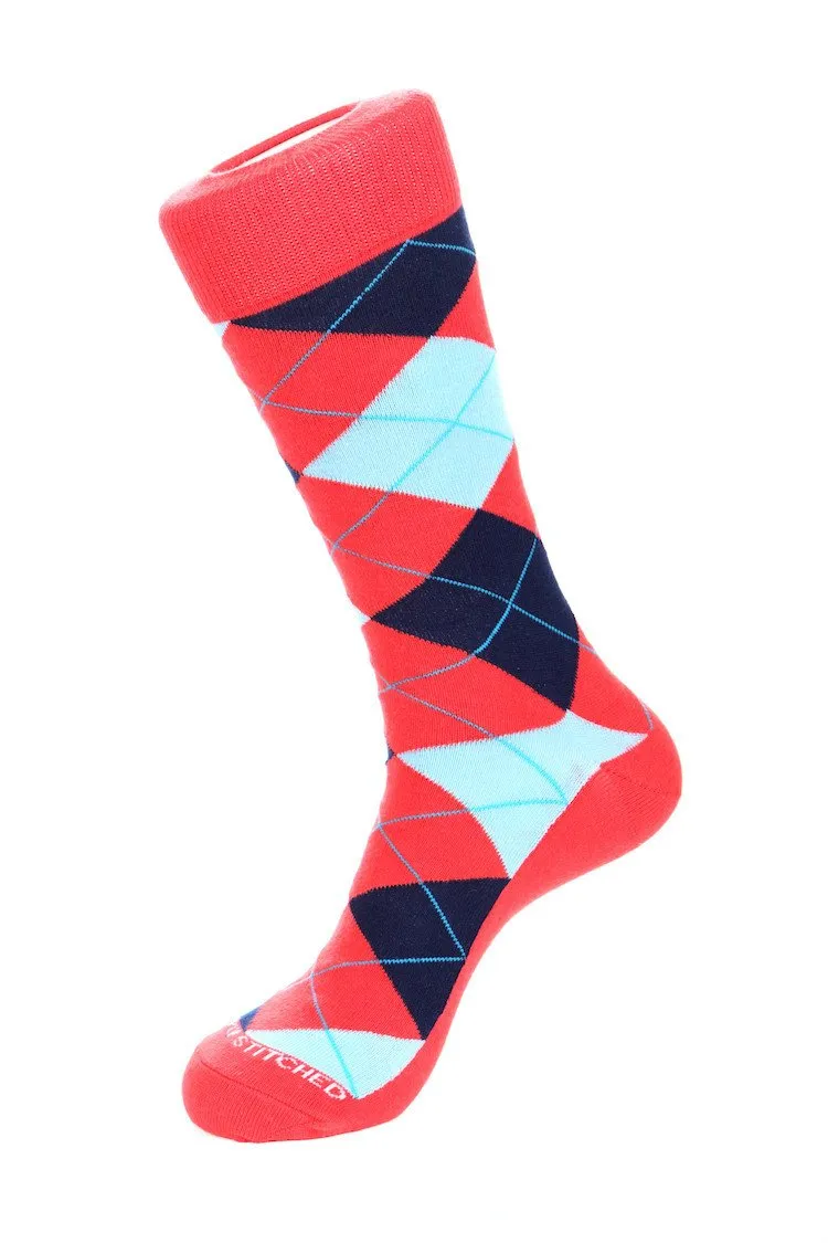 Cabo Sunset Argyle Sock