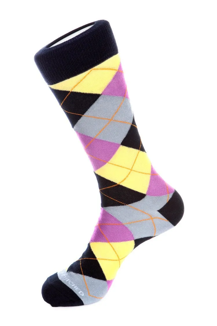 Cabo Sunset Argyle Sock