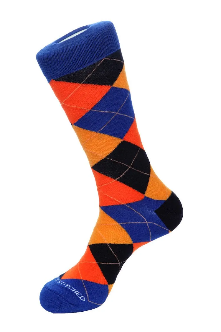 Cabo Sunset Argyle Sock