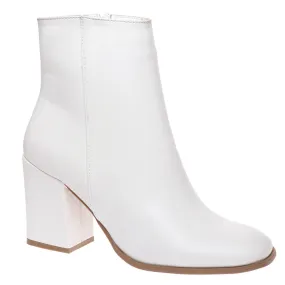 Calma White Booties