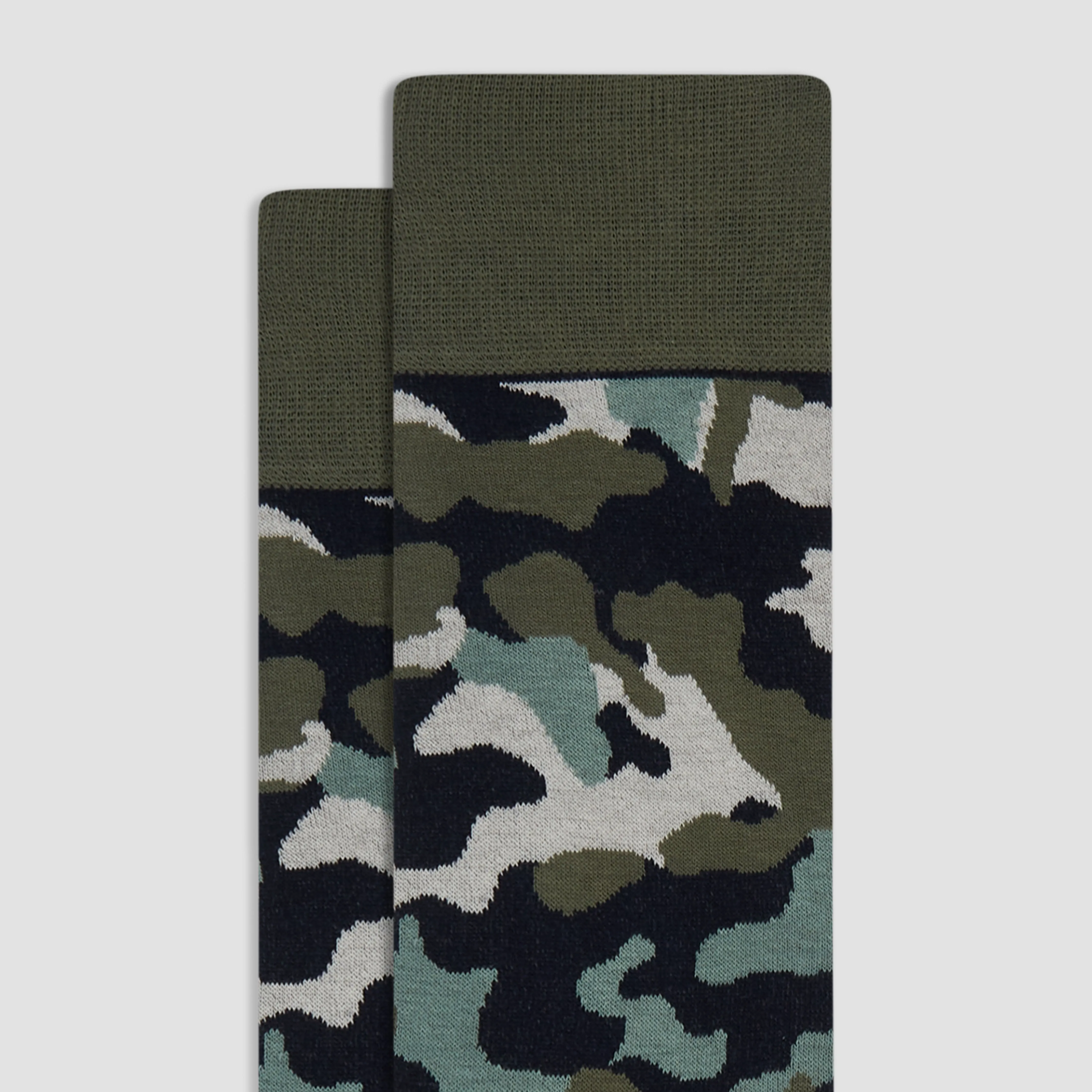 Camouflage Mid-Calf Socks