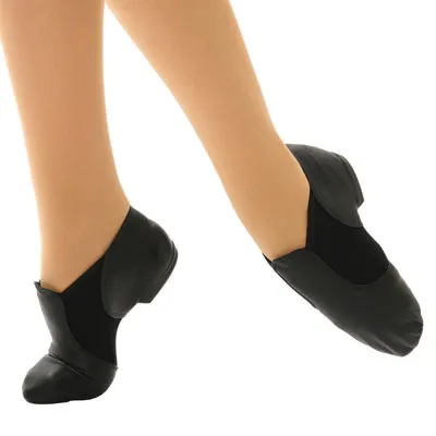 Capezio E-Series Jazz Slip On Jazz Shoes - Black