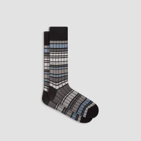 Checkered Mid-Calf Socks