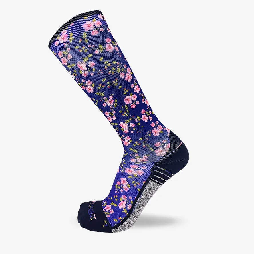 Cherry Blossoms Compression Socks (Knee-High)