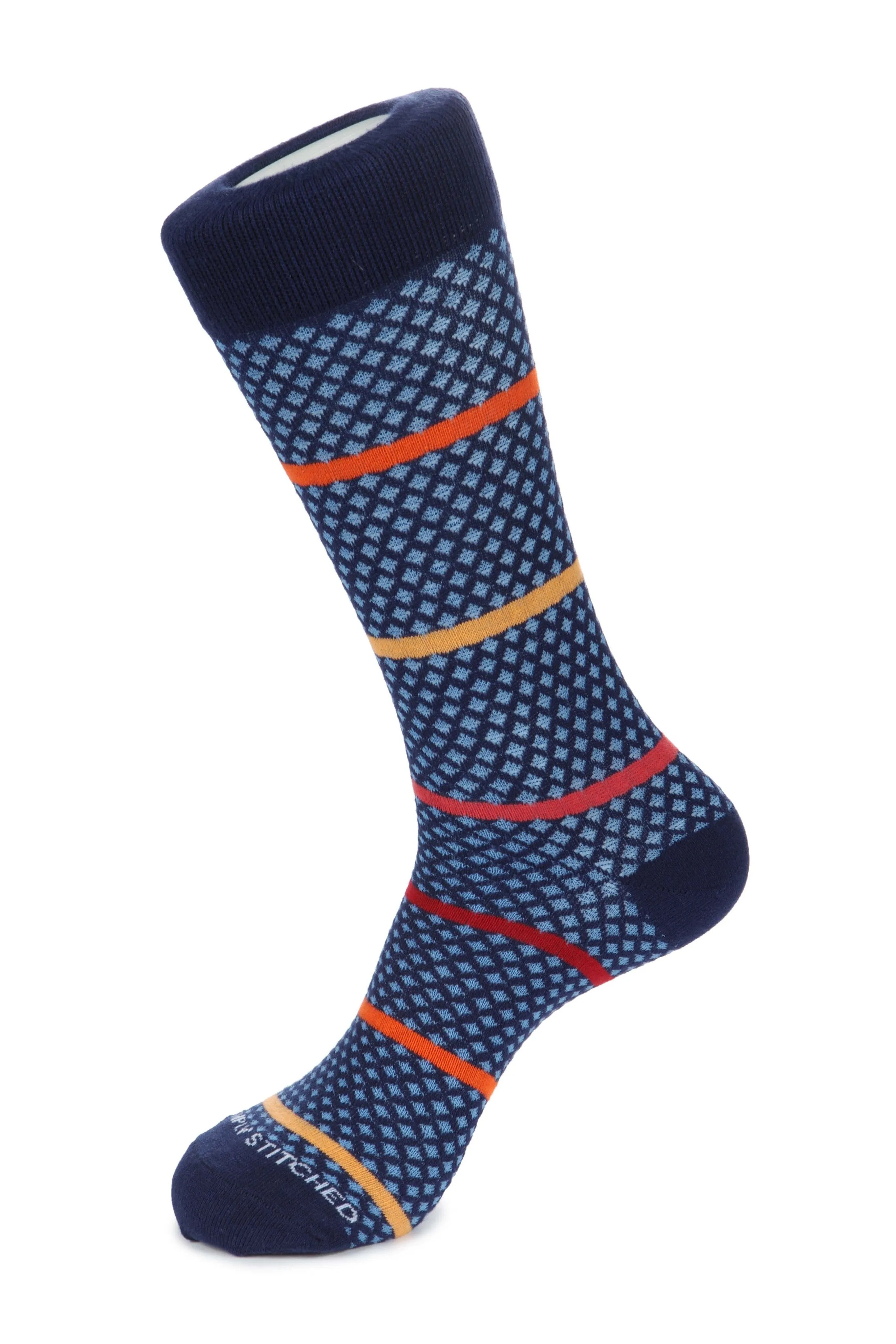 Classic Ditsy Stripe Sock