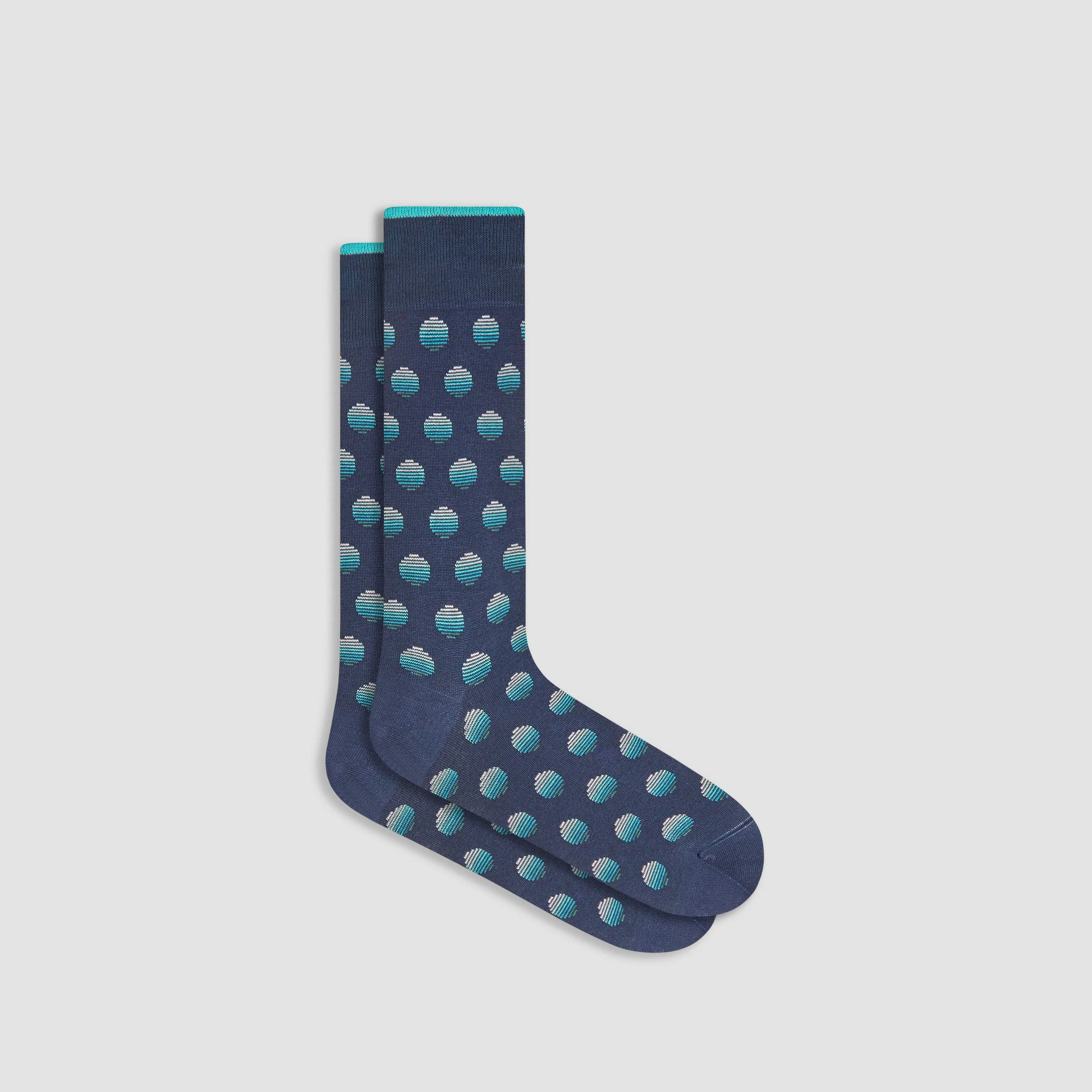 Coin Dot Mid-Calf Socks