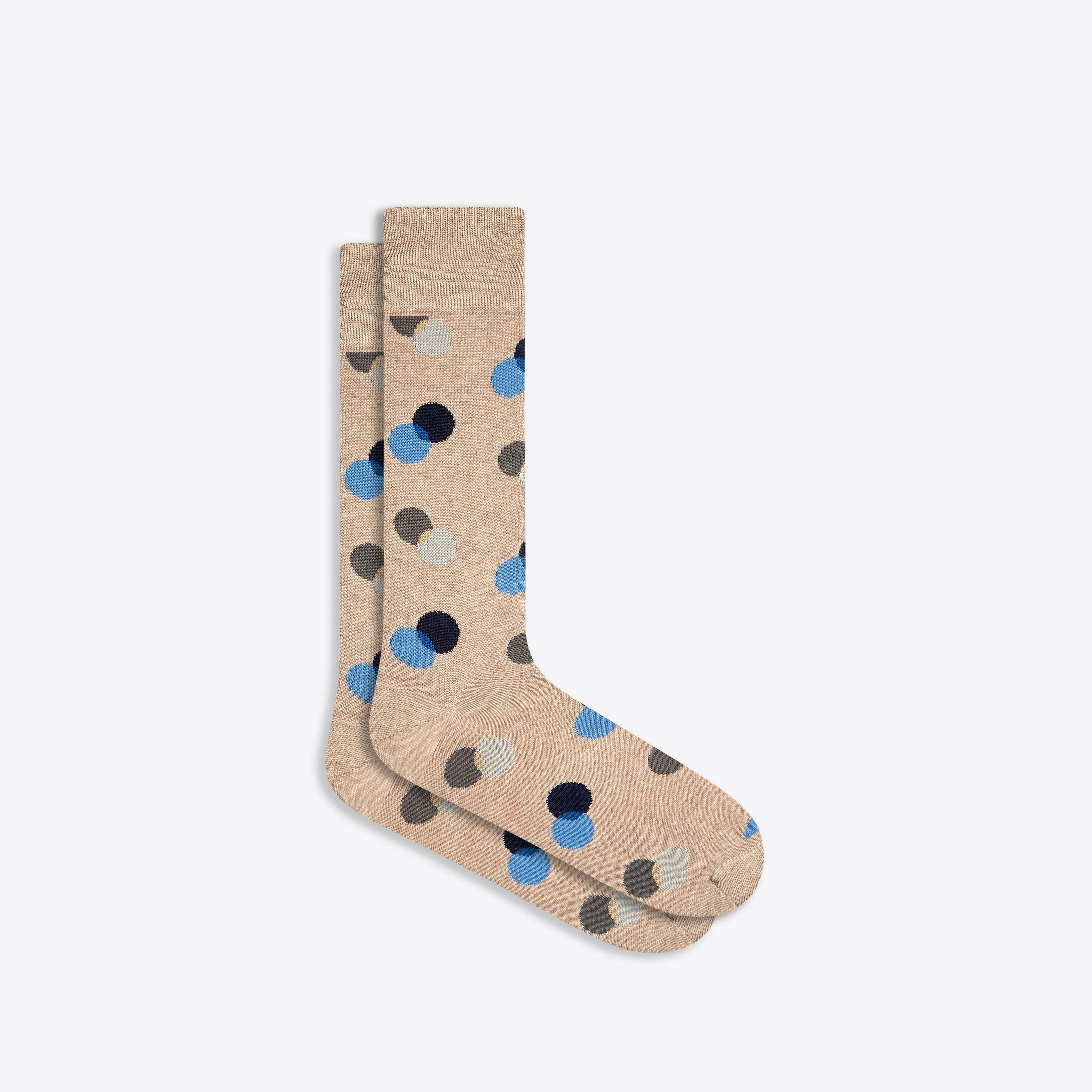 Coin Dot Mid-Calf Socks