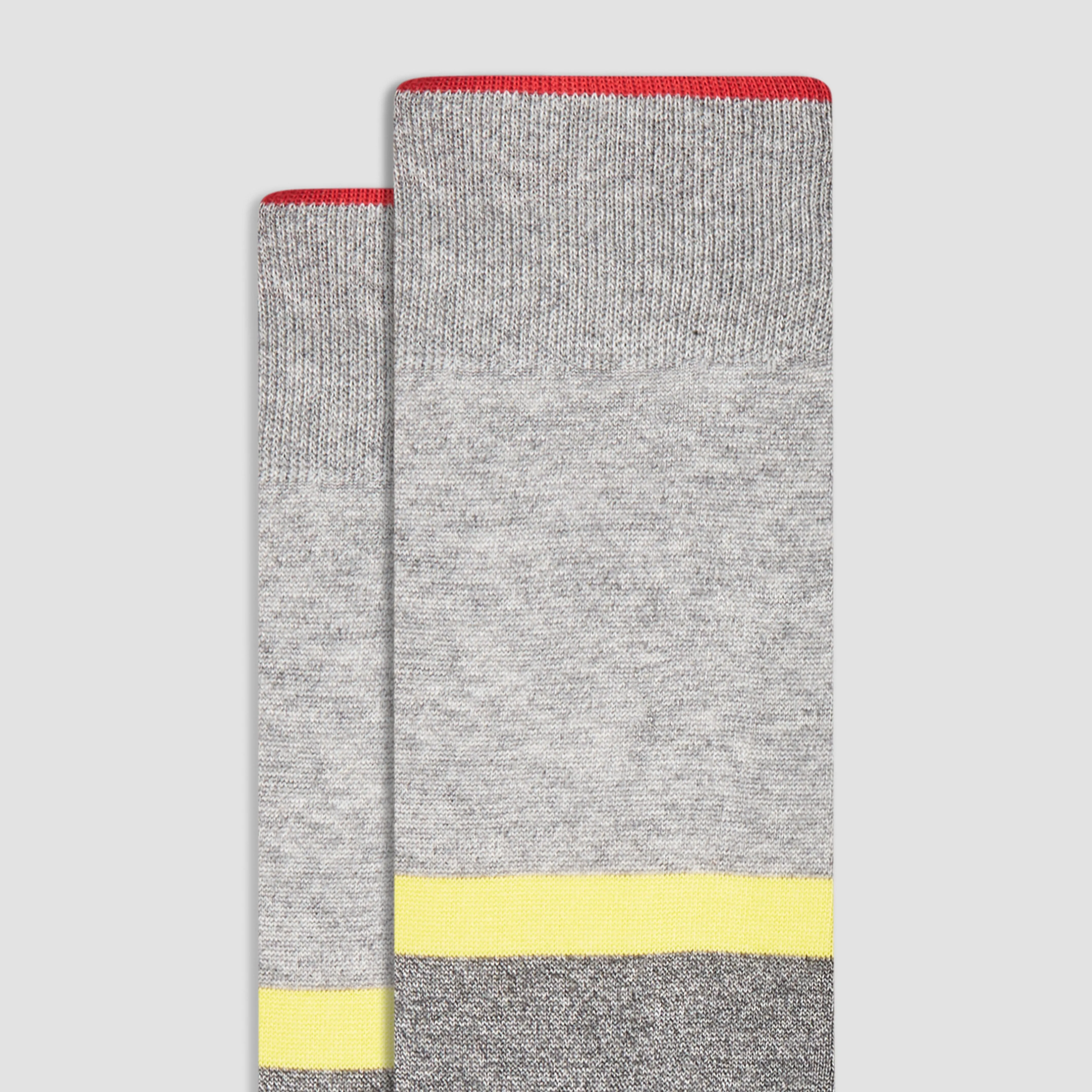 Color Block Mid-Calf Socks