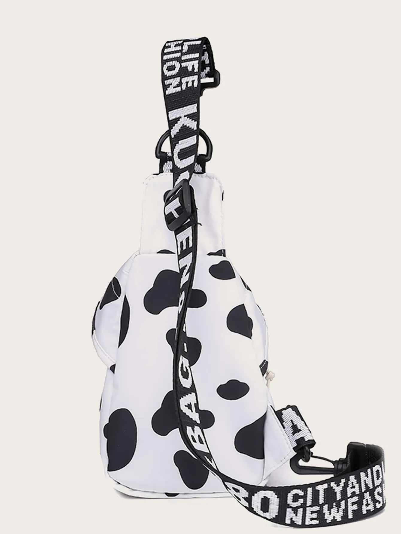 Cow Print Sling Bag