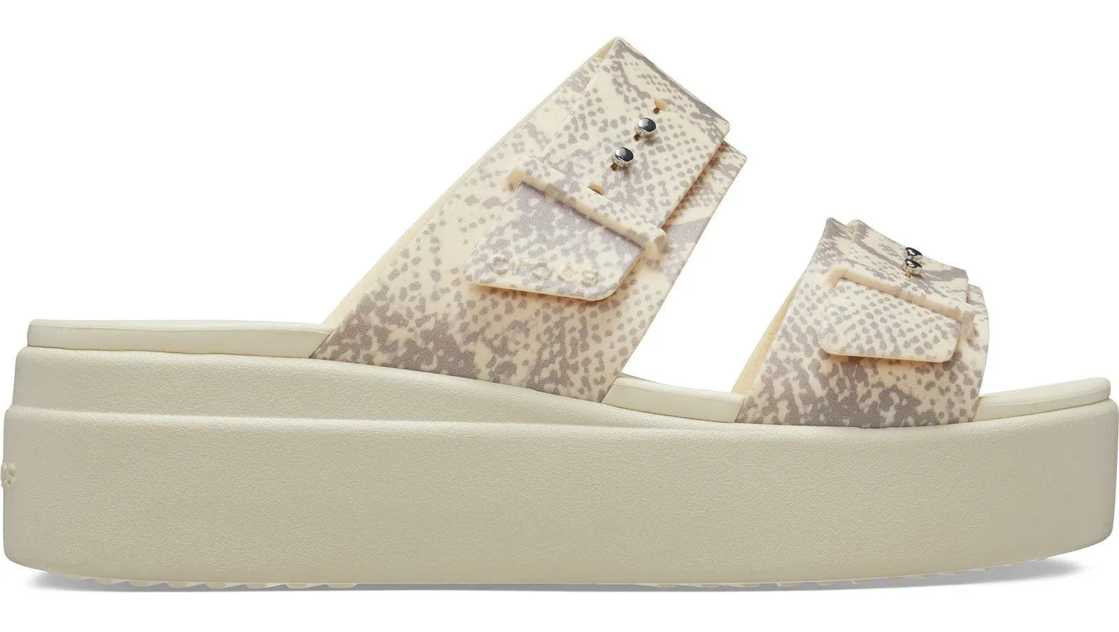 Crocs 208244 Brooklyn Snake Womens Buckle Fastening Sandal