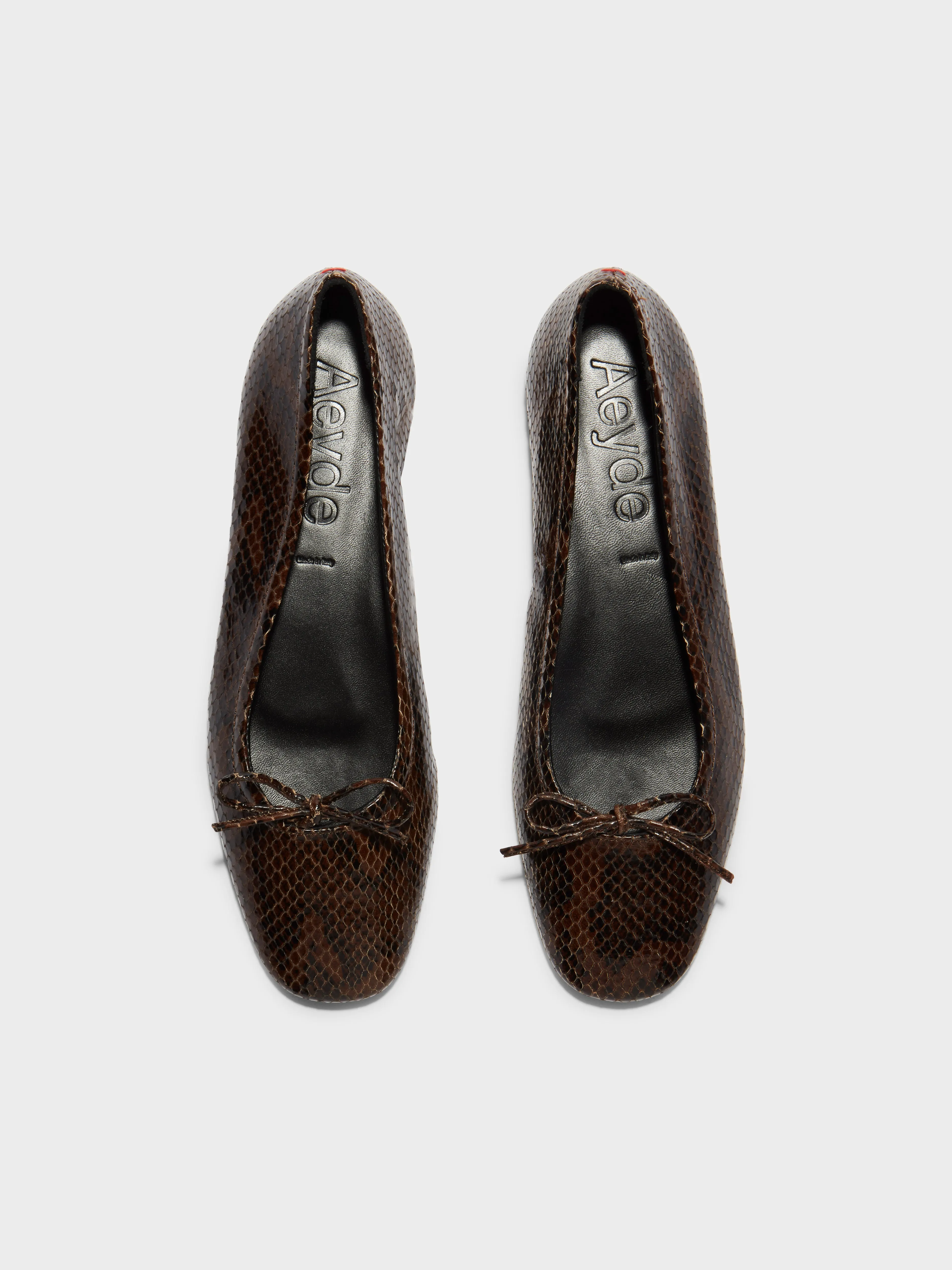 Delfina Leather Ballet Flats